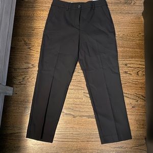 Loft, The Perfect Straight black pants, NWT, 6 Curvy